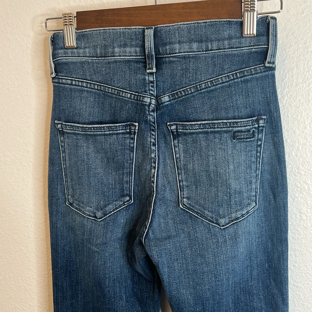 AYR The Riser High Rise Skinny Jeans in Neon Jupiter Size 25 - Picture 8 of 8